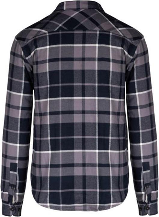 Actual product image Kariban Sherpa lining check shirt jacket (XXL)