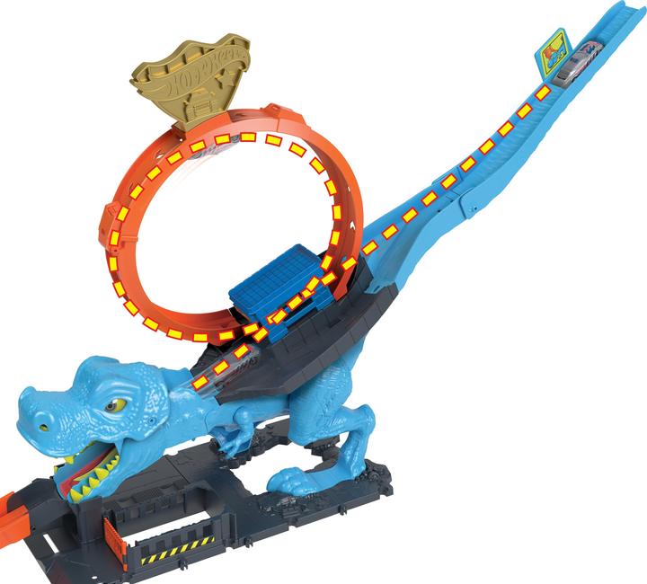 Immagine prodotto Hot Wheels HW City T-Rex abbattuto TVD