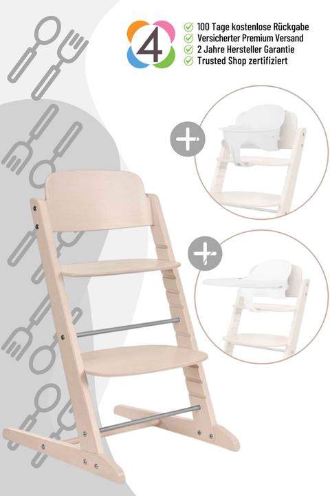 Produktbild Cybex IRIS 3in1 SET All Natural | light natural (Hochstuhl)