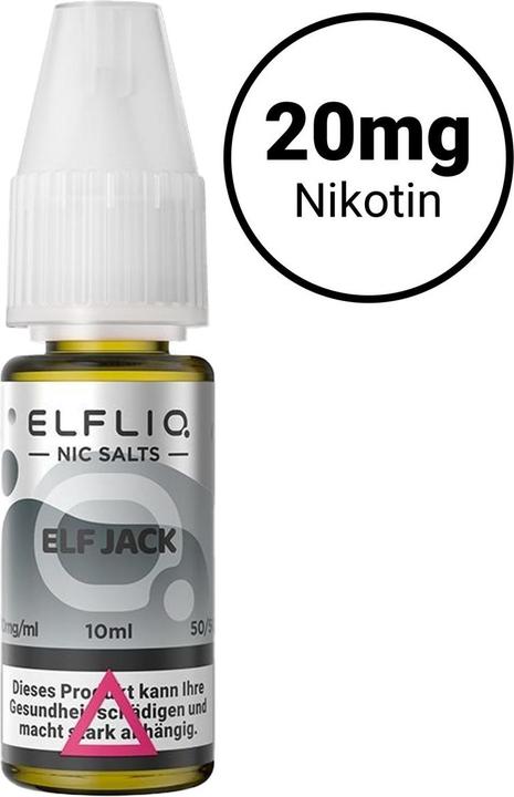 Image du produit Elfbar ELFLIQ, ELF Jack 20mg (menthol)