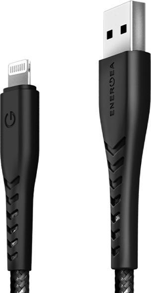 Produktbild Energea kabel Nyloflex USB - Lightning Charge and Sync C89 MFI 1.5m czarny/black (1.50 m, USB 3.2 Gen 1)