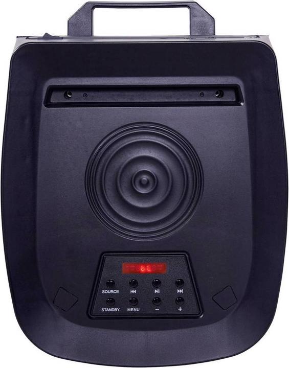 Actual product image N-Gear Let's go party Bluetooth speaker, sound system with karaoke microphone, disco LEDs (4 h, Electrical connection)