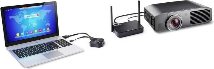 Actual product image SpeaKa Professional Full HD wireless HDMI presentation system (30 m)