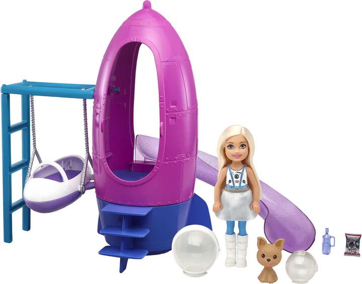 Image du produit Mattel Set de jeu d'aventure spatiale avec la poupée Chelsea