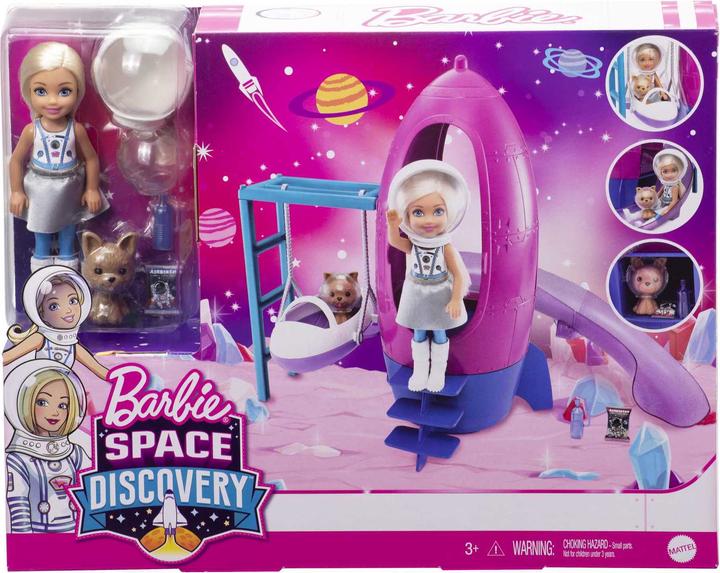 Image du produit Mattel Set de jeu d'aventure spatiale avec la poupée Chelsea