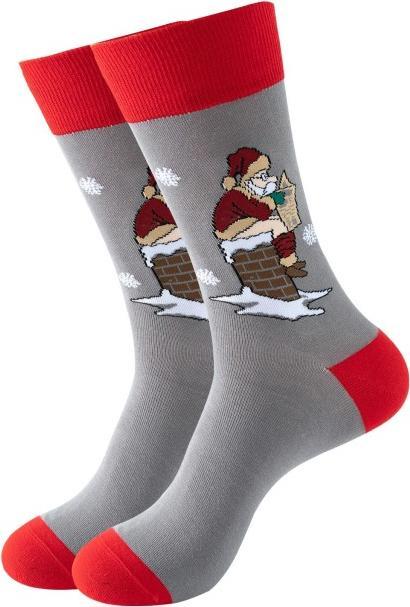Produktbild Snazzy Santa Weihnachts-Socken Santa auf Kamin 36-40 von (36 - 40)