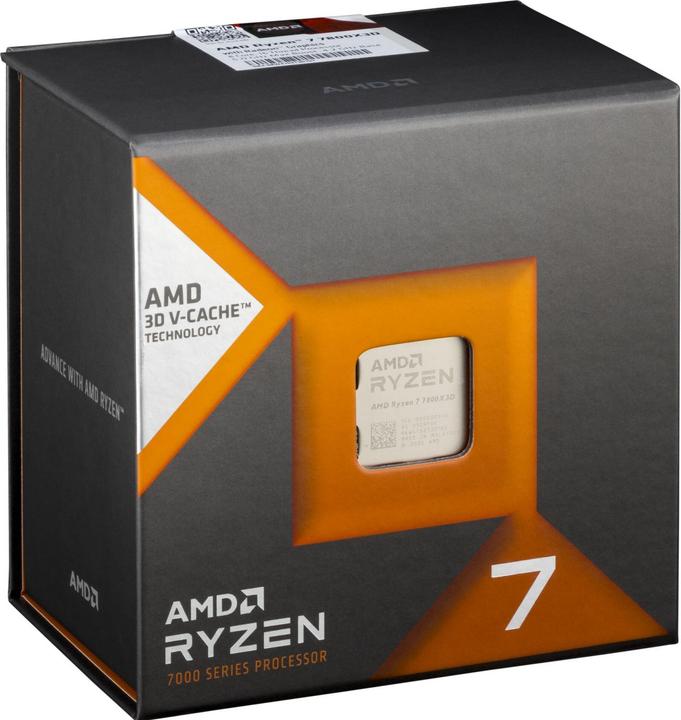 AMD Ryzen 7 7800X3D (AM5, 4.20 GHz, 8 -Core)