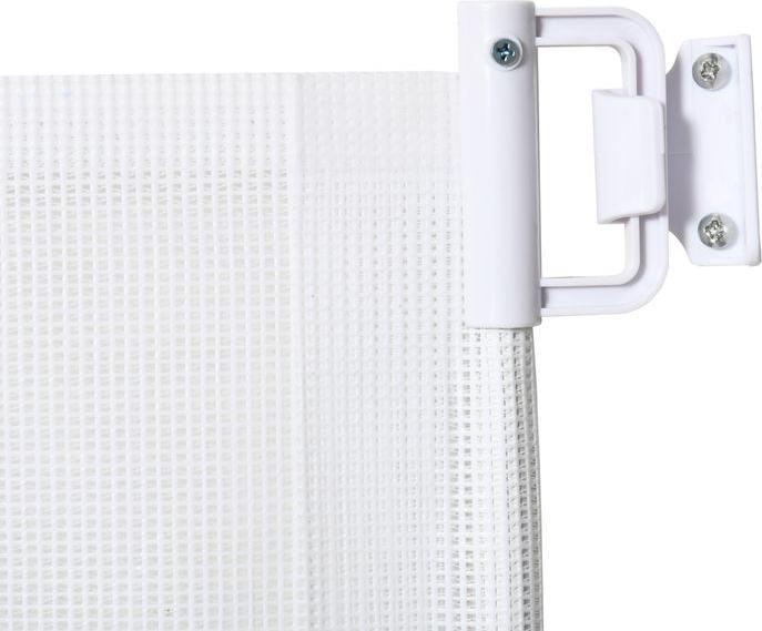 Image du produit Swisshandel24 Barrière de sécurité pour escaliers extensible Barrière de sécurité pour portes Barrière de (5.50 cm)