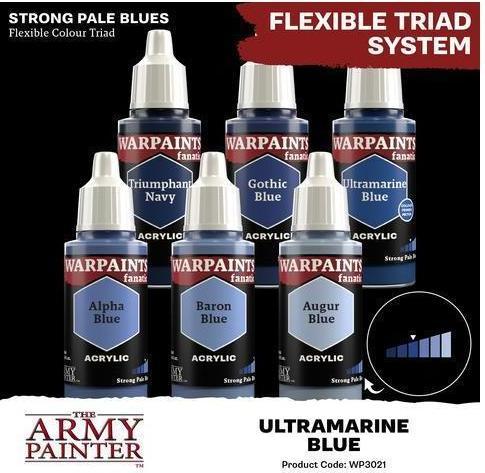 Image du produit The Army Painter Couleur Warpaints Fanatic : Ultramarine Blue 18 ml