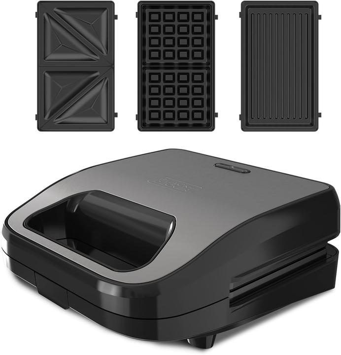 Immagine prodotto Black & Decker BXSA754E Tostapane per panini (Spina CH)