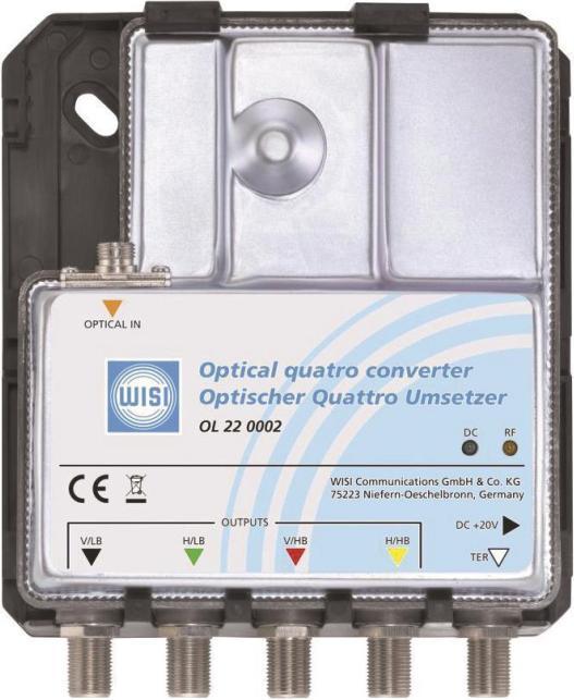 Productafbeelding WISI Optische Quattro OL220002 Converter II