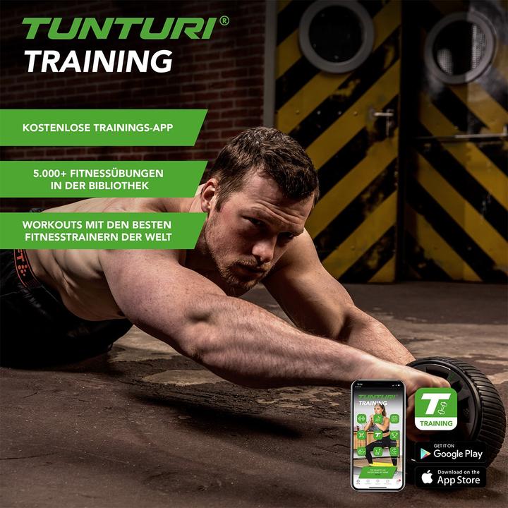 Actual product image Tunturi Massive Pro Exercise Wheel Ab Roller