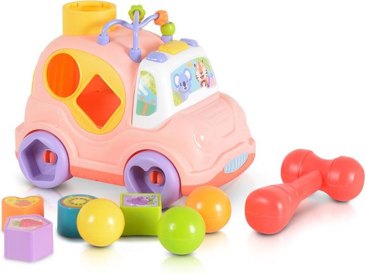 Actual product image Moni Sorting game car music light