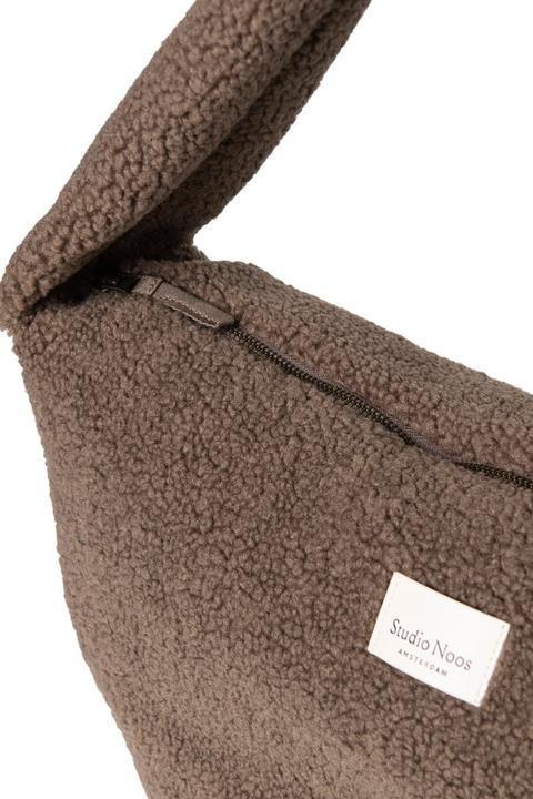 Actual product image Studio Noos Brown Teddy Cross Bag