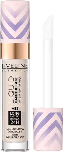 Produktbild Eveline Liquid Camouflage Hd Waterproof Concealer With Hyaluronic Acid 2.5 7.5Ml