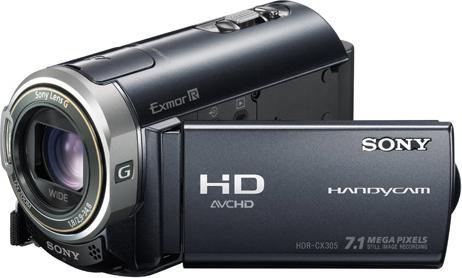 Actual product image Sony HDR-CX305, FullHD Dual Flash Camcorder, 16GB (12 x)