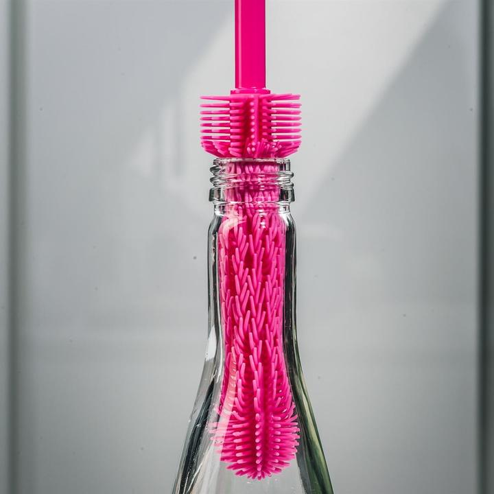 Produktbild Kochblume Flaschenbürste Slim pink
