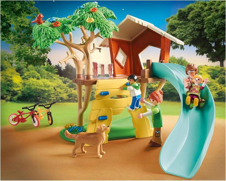 Produktbild Playmobil Abenteuer-Baumhaus mit Rutsche (71001, Playmobil Family Fun)