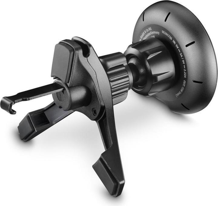 Produktbild Hama Kabelloses Qi2-Ladegerät, induktives Schnellladen im Auto, 15 W, Schwarz