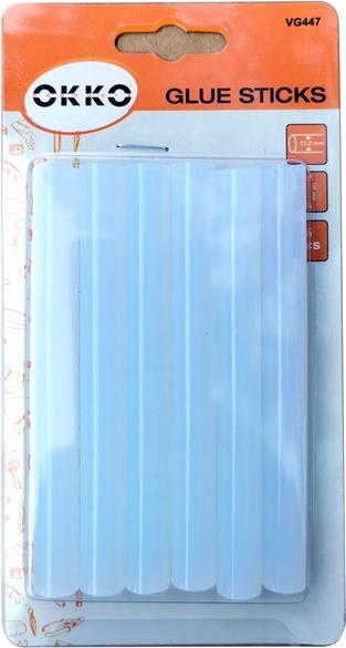 Produktbild Okko GLUE STICKS 6PCS SET.11.2X100MM.TRANSP