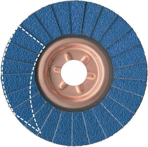 Produktbild Lukas Fächerscheibe SLTT Z Power D.125mm K.40 fl.INOX ZK (40)