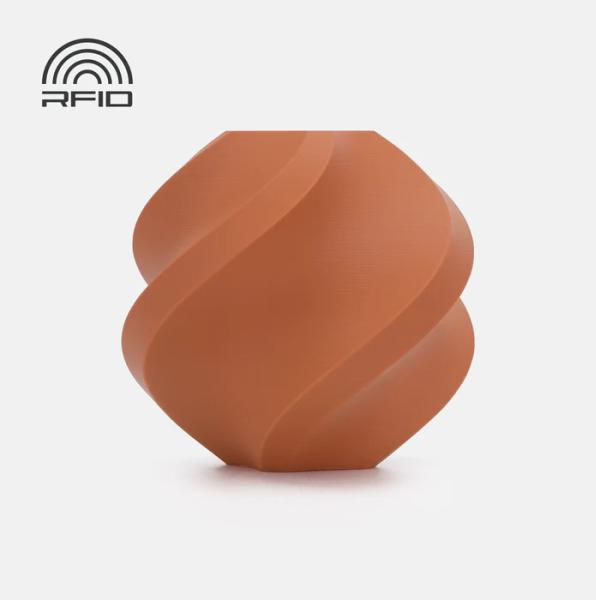 Actual product image Bambu Lab - PLA Matte Refill - Terracotta - 1.75mm (PLA, 1.75 mm)