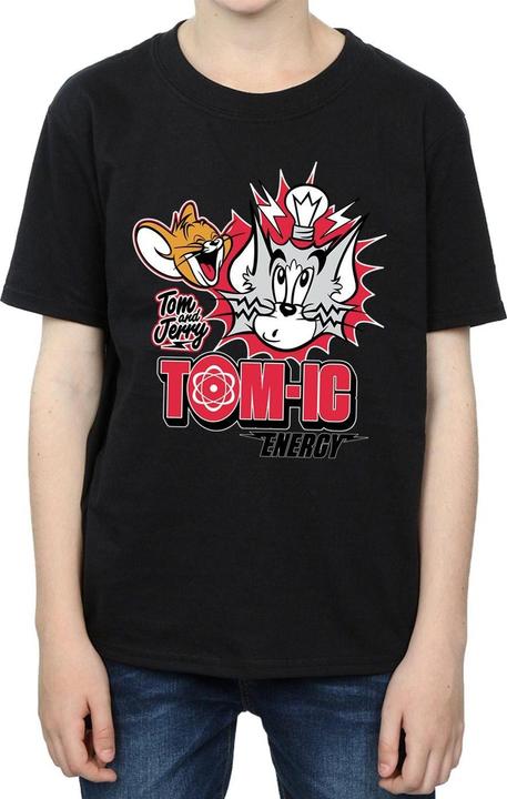 Immagine prodotto Tom & Jerry Tomic Energy Maglietta Ragazzi (152, 158)