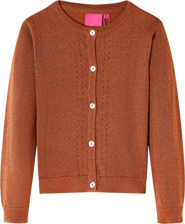 Immagine prodotto VidaXL Cardigan da bambino Cognac 140,Materiale: 97% cotone. 3 (140)