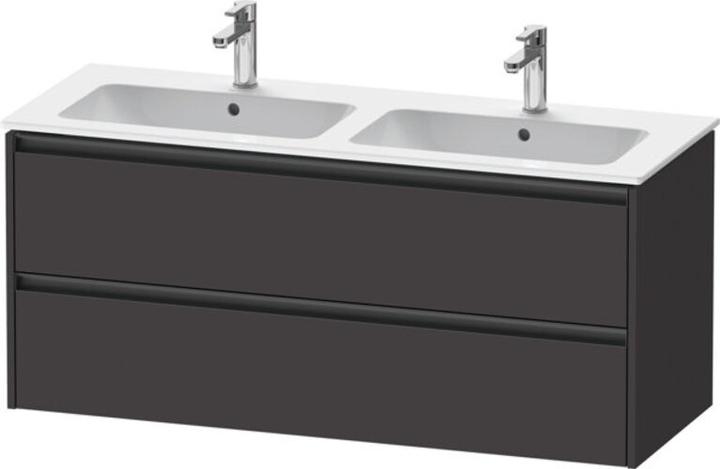 Actual product image Duravit Ketho.2 vanity unit, 1280x550x480mm, for ME by Starck 233613, K252660 (128 x 48 x 55 cm)