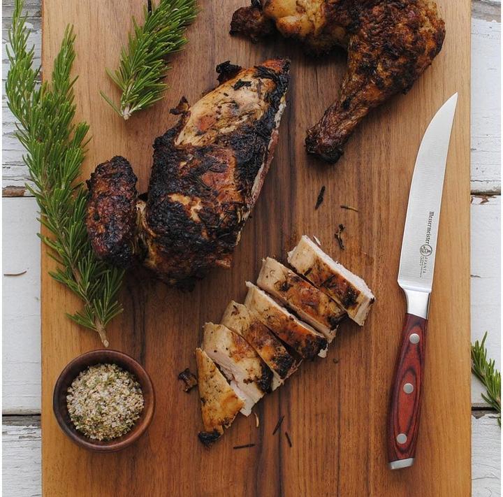 Actual product image Messermeister Steak knife set Avanta 1 piece, pakka wood (4 Piece, Knife)