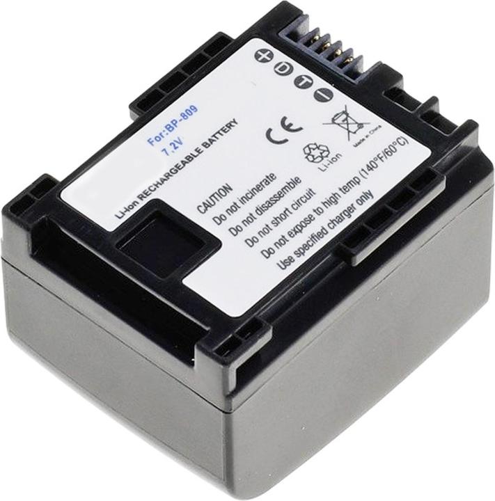 Image du produit AccuCell Akku Canon bp-809, hf10, hf11, hf20, hf100 (Batterie de l'appareil photo)