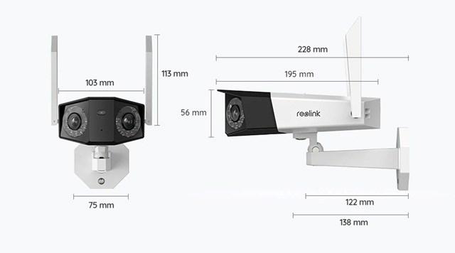 Image du produit Reolink Duo Series W730 (4608 x 1728 pixels)