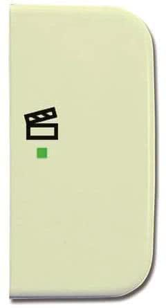 Produktbild Busch-Jaeger Wippe 2-fach Symbol Licht 6233-22-212 Busch-free@home weiss (Heizungsaktor)