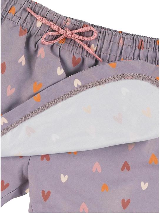Actual product image Sterntaler Swim Shorts Heart Purple Size 98/104 (104)