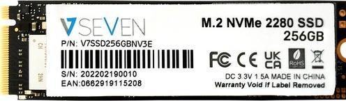 V7 256GB NVME GEN3X4 M.2 NVME (256 GB, M.2 2280)