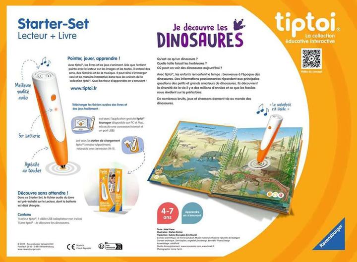 Actual product image tiptoi Coffret Les dinosaures, f (French)