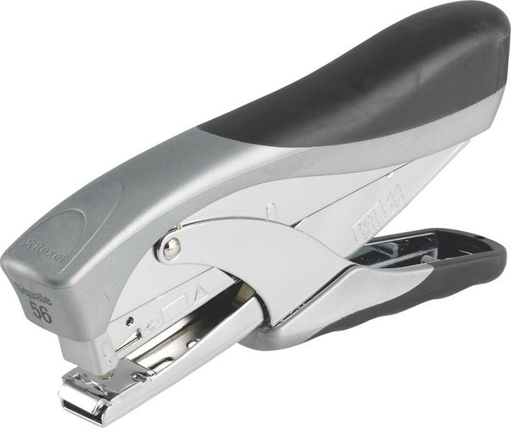 Rexel Heftzange Office 56, silber / schwarz Heftleistung: 2 (25 Blätter)