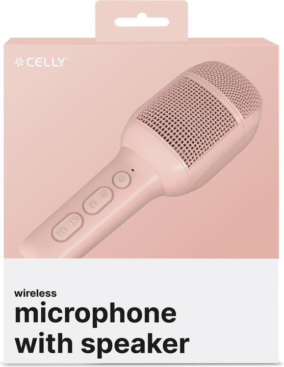 Actual product image Celly KIDSFESTIVAL2PK microphone Pink Karaoke microphone