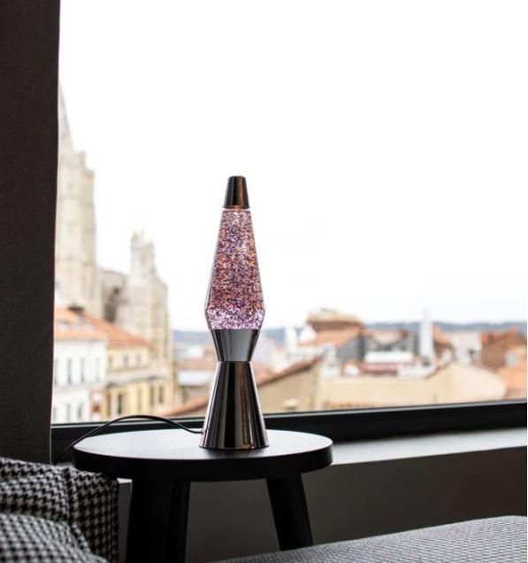Produktbild Fisura Lavalampe Bullet - Pink Glitter von