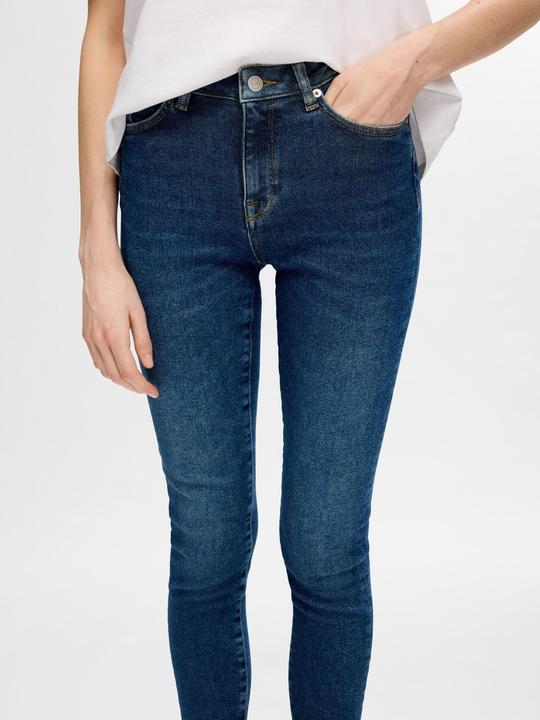 Produktbild Selected Femme Bio-Baumwoll Skinny-Fit Jeans (W25/L32)