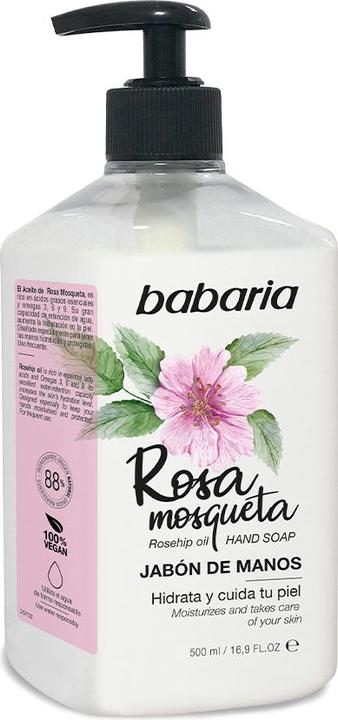 Produktbild Babaria Rosa Mosqueta (Flüssigseife, 500 ml)