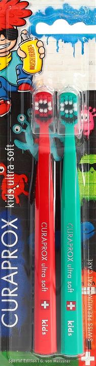Immagine prodotto Curaprox bambini Duo Graffiti (Extra morbido, 2 x)