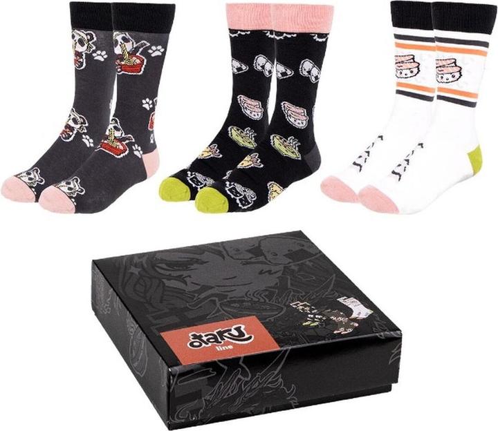Otaku Sockenpackung 3 Stück, mehrfarbig (3er Pack, 40 - 46)
