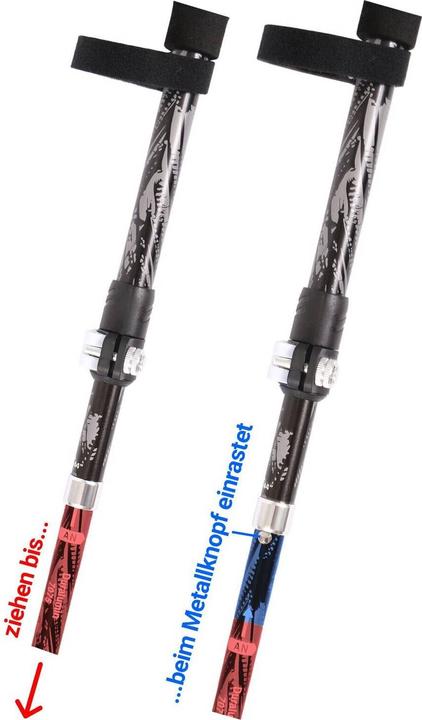 Actual product image Army Shop Trekking pole 3-piece