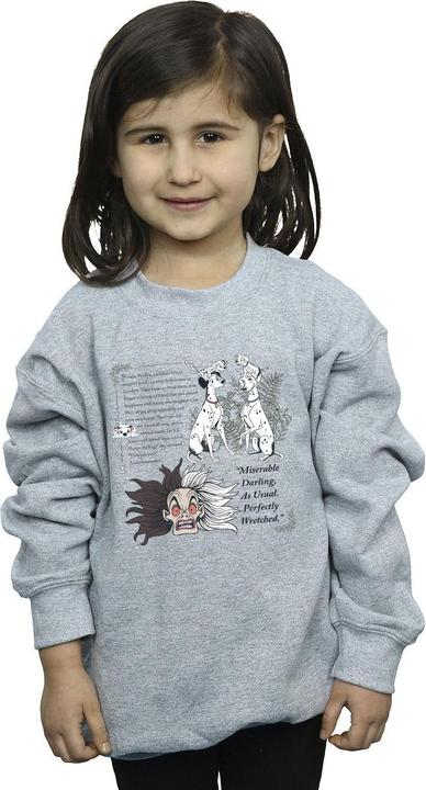 Image du produit Disney - Sweat DALMATIANS MISERABLE DARLING - Fille (140, 146)