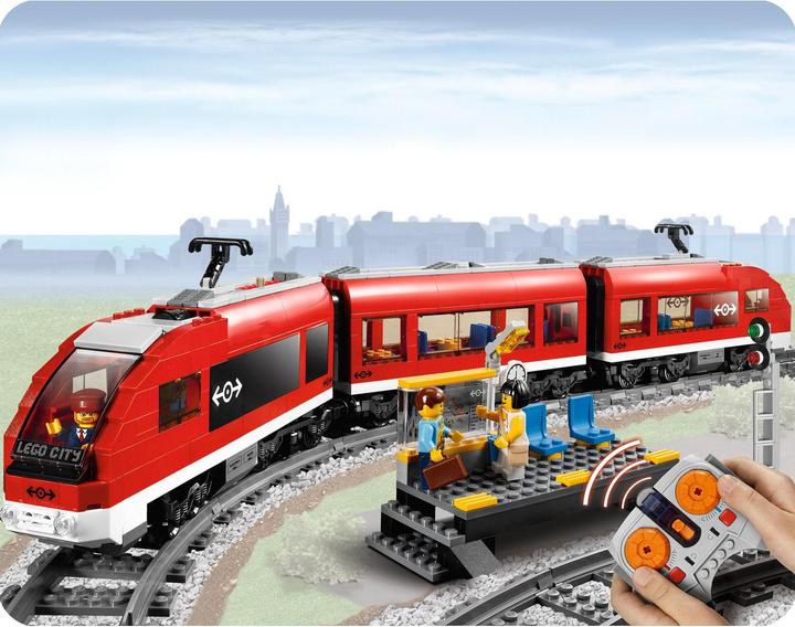 Actual product image LEGO City Passenger Train (7938, LEGO City)
