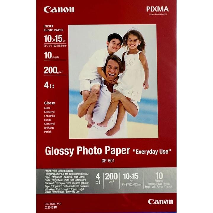 Produktbild Canon Glossy Photo (170 g/m², 10 x 15 cm, 10 x)