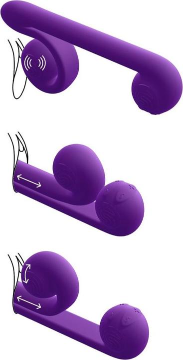 Actual product image Snail Vibe Duo vibrator