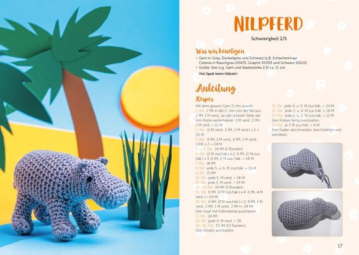 Produktbild Amigurumi Wildtiere häkeln (Deutsch, Sonja Herberhold, 2023)
