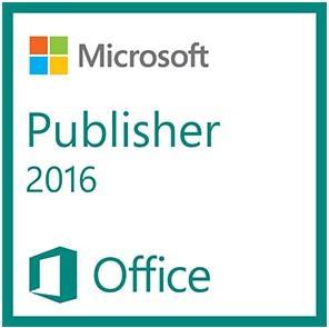 Produktbild Microsoft Publisher 2016 (1 User)